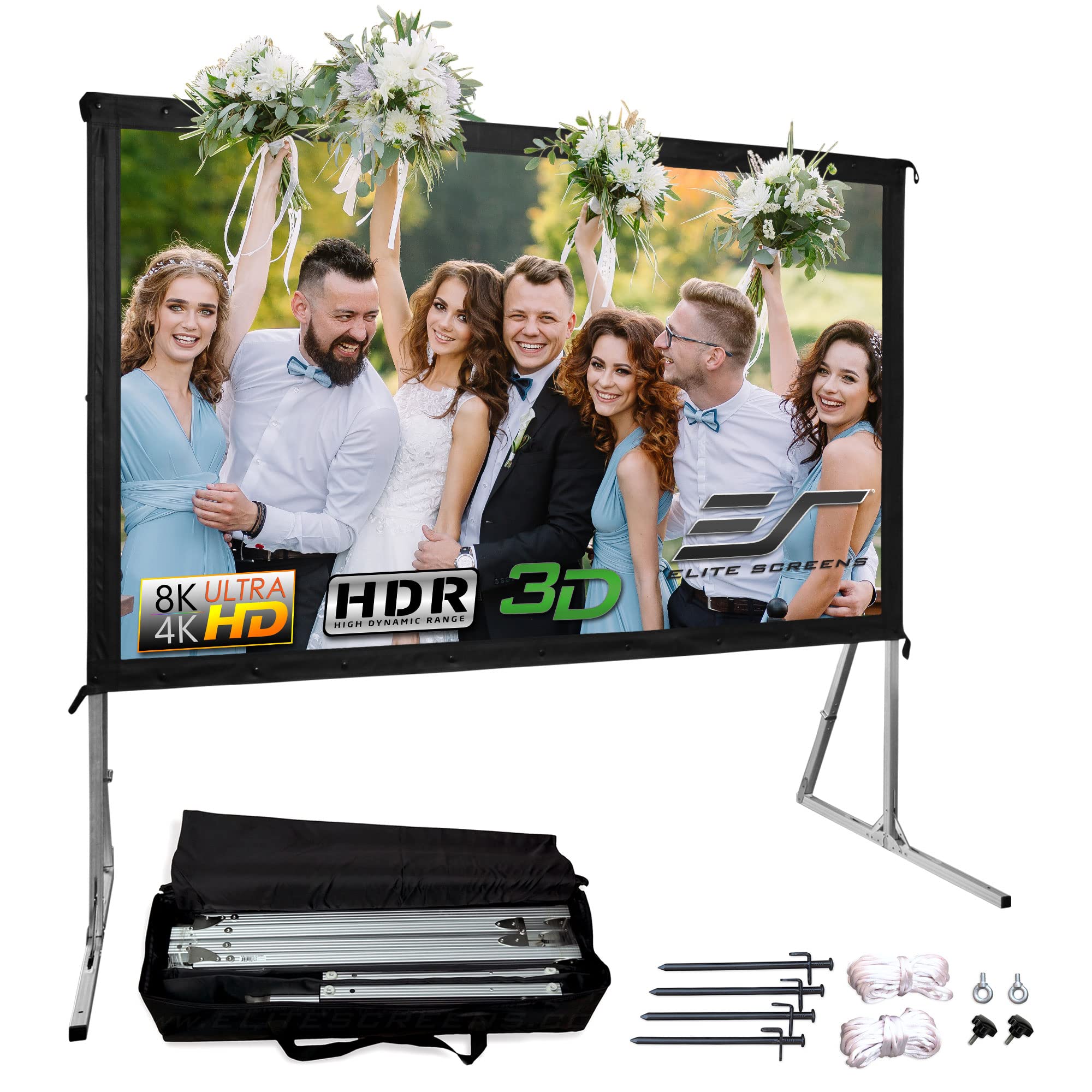 Amazon | Elite Screens Yard Master 2 90インチ 屋内 屋外